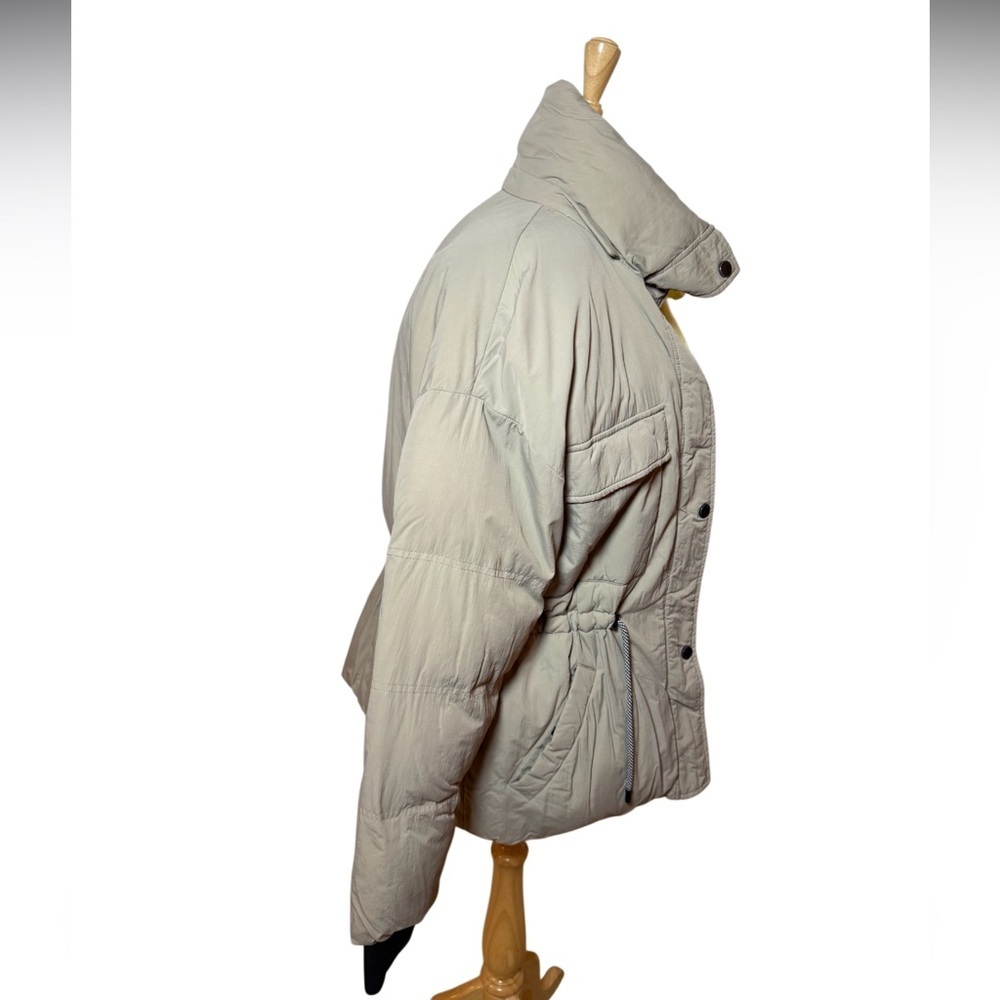 Dualist Zorah Reversible Brown/ Yellow Puffer Jacket-Size 3/Large-Like New - Picture 5 of 14